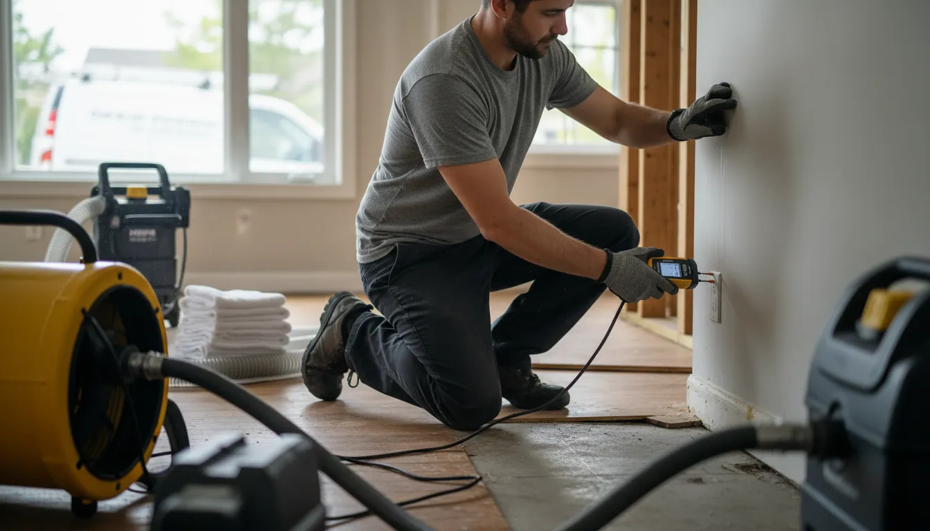 Water Damage in Logan